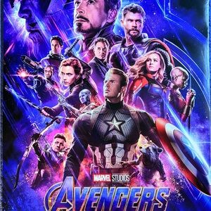 Avengers Endgame Original 27 x 40 Double Sided Theater Poster Marvel Studios